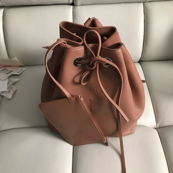 AD & Daughters Handbags - Bianca Blush Backpack purse AD & Daughters
